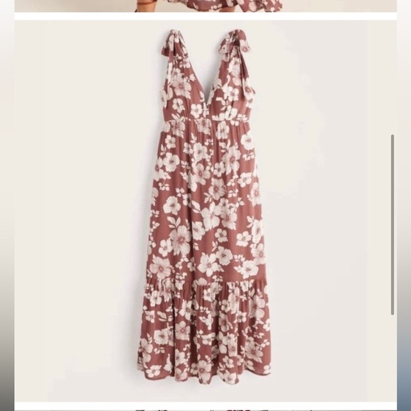 Abercrombie & Fitch Tie Strap Dress - Picture 10 of 10